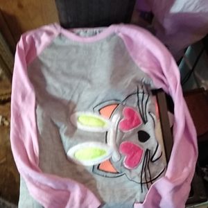 Kids bunny long sleeve shirt